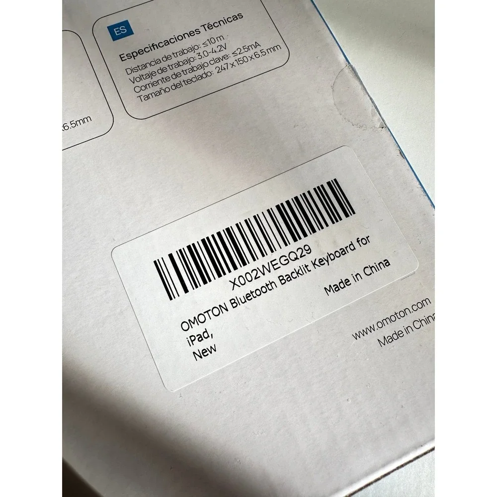 Wireless keyboard for ipad